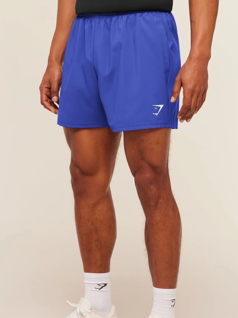 Men's Gymshark Arrival 5" Shorts Blue Size Small Slim Fit Unlined Gym Training